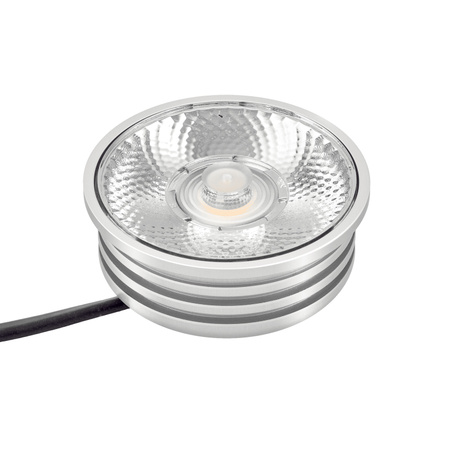 Luxvenum Bad Aufbaustrahler LED in Weiß Matt, IP44 dimmbar, 7W, 230V, Aluminium