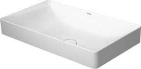 Duravit Aufsatzbecken DuraSquare aus Keramik, weiß, B/T: 60 x 34,5 cm - Bild 1