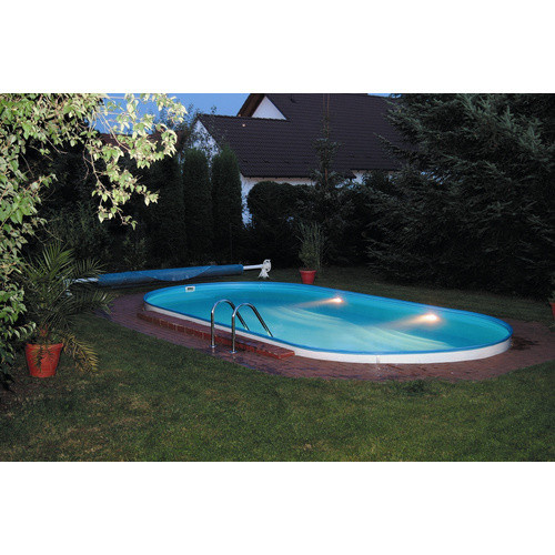 MYPOOL Ovalpool in Weiß und Blau, B/H/L: 500 x 150 x 1100 cm - Bild 2