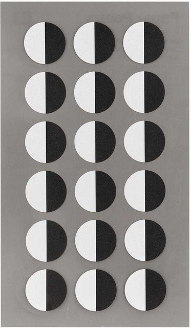 Rico Design Paper Poetry Sticker Augen rechts, 4 Blatt, Breite: 1,5 cm - Bild 1