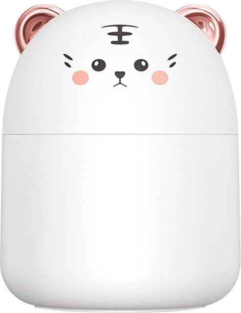 Tragbarer Mini Luftbefeuchter von OutsideWorld in Tierform, USB-betrieben und leise, Farbe: Weiß - Bild 1