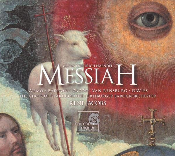 Georg Friedrich Händel Messiah CD von Harmonia Mundi mit The Choir of Clare College und Freiburger Barockorchester unter der Leitung von René Jacobs - Bild 1