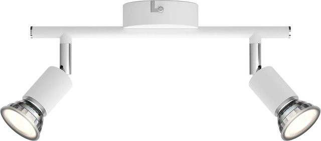 Philips Limbali 2-flammiger LED-Spot in Weiß, dimmbar und verstellbar, GU10 - Bild 1