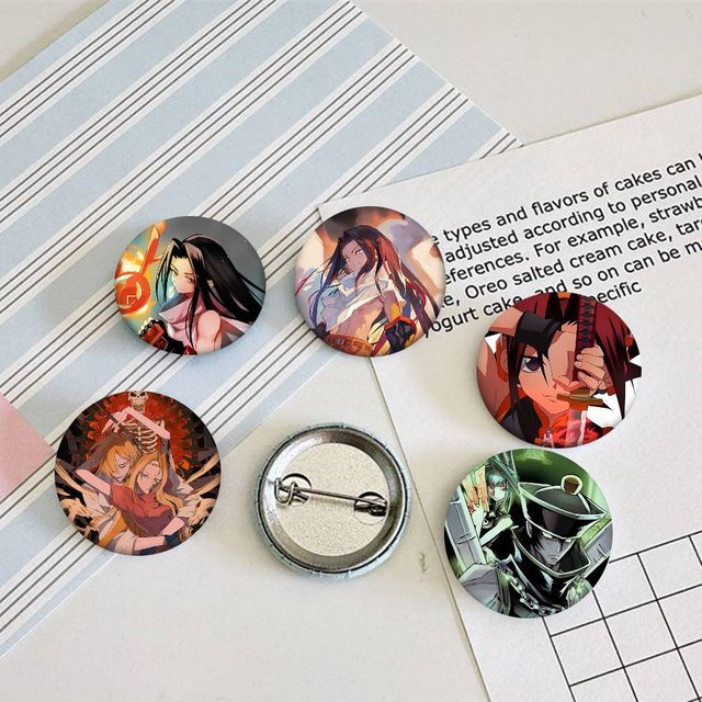 Bilibili Brosche, Anime Shaman King, Anstecknadel - Bild 1