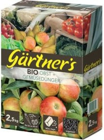 Gärtner's Bio Bio Obst- und Gemüsedünger, 2,5 kg - Bild 1