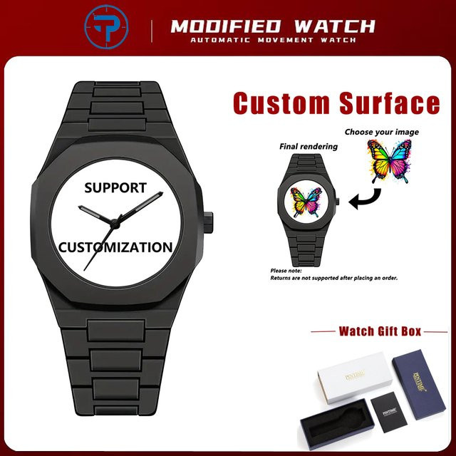 Armbanduhr Quarz, Kunststoff, Schwarz, Herren - Bild 1