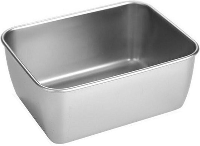 CosyHome Aufbewahrungsbox aus Edelstahl mit Deckel, grau/silber - Bild 1