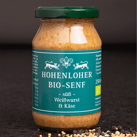 Bäuerliche Erzeugergemeinschaft Schwäbisch Hall Bio-Senf süß 250 g - Bild 1