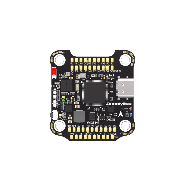 SpeedyBee F405V4 Stacked Flight Controller 55A ESC Tower, schwarz - Bild 2