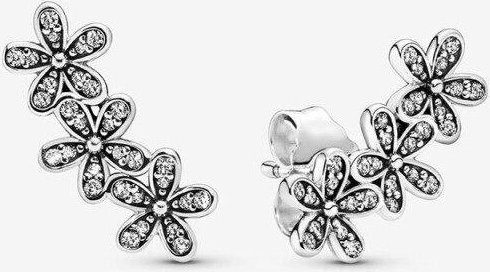 Wucifang Jewelry Ohrstecker 925 Silber, Blumen, Damen - Bild 1