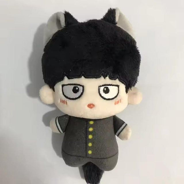 Yiran toy Mob Psycho 100 Kageyama Mob Shigeo Plüschtier Schlüsselanhänger, 10cm, ab 18 Jahren - Bild 1