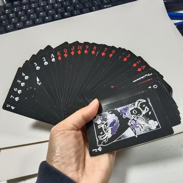 Linyi toy Poker Karte schwarz - Bild 1