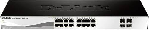 D-Link Web Smart Switch DGS-1210-20 Managed Ethernet/LAN in Schwarz - Bild 1