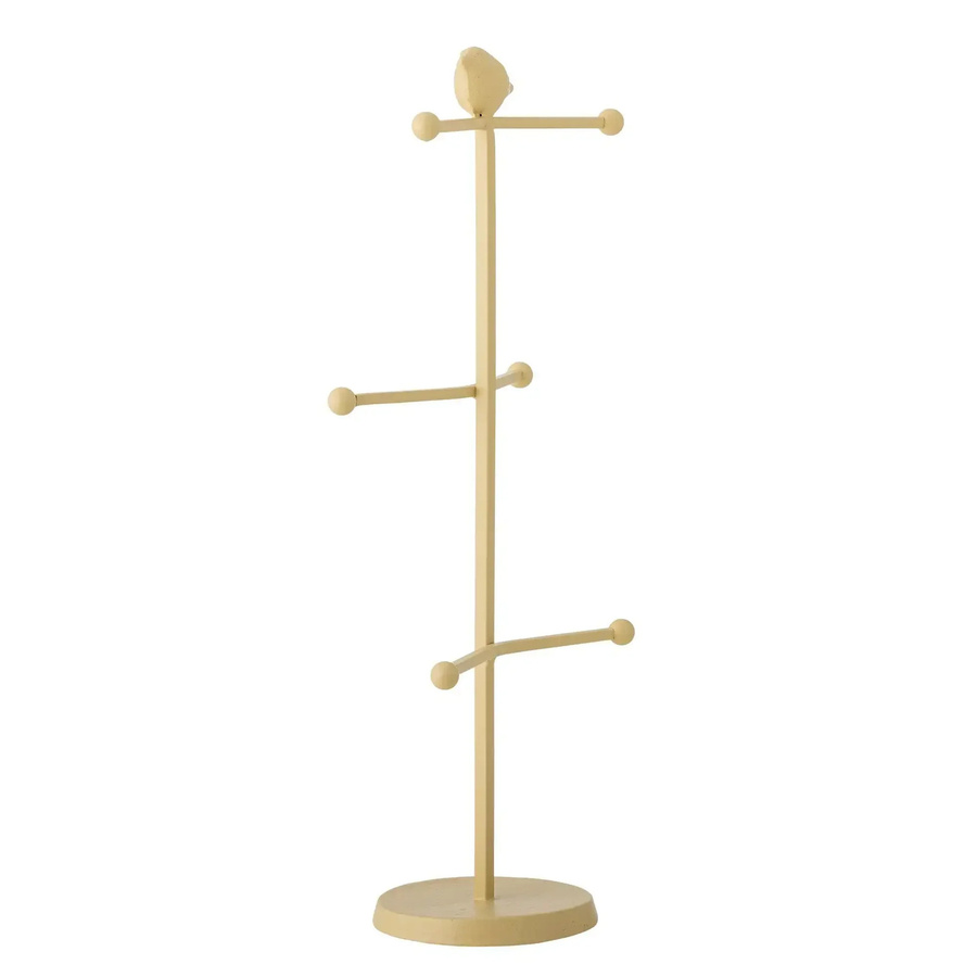 Bloomingville Tassenregal Dean aus Metall in Beige, B/T/H: 44,0 x 18,0 x 11,5 cm - Bild 1