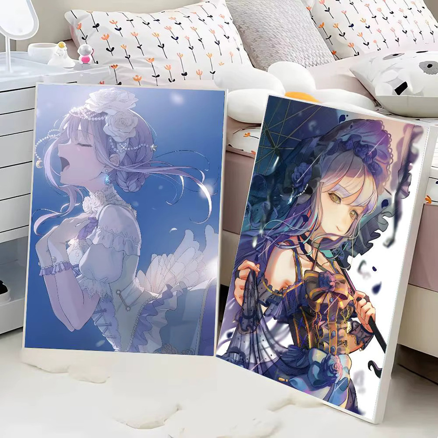 Anime Poster Yukina Minato B-BanG D-Dream Vintage Wandkunst Dekor für dein Zuhause oder Arbeitszimmer - Bild 3