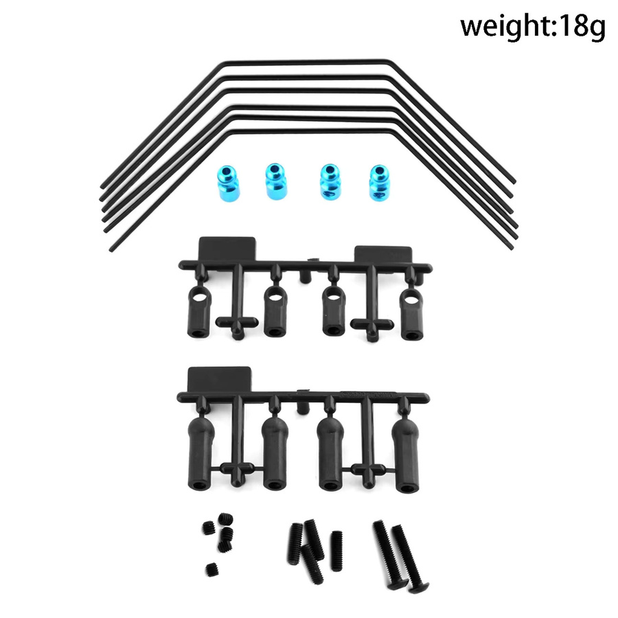 Tamiya Stabilisator-Set vorne und hinten, Zubehör, 3 Härte - Bild 2