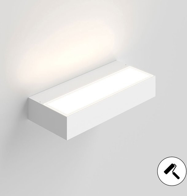 Rotaliana Aries W1 LED-Wandleuchte aus Aluminium in Weiß, dimmbar mit warmweißem Licht (3000K) - Bild 1