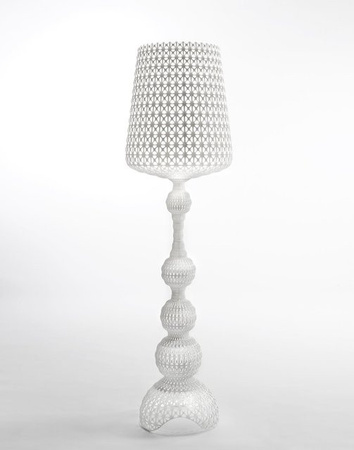 Kartell Kabuki Stehleuchte in Weiß aus Kunststoff