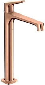 Hansgrohe Axor Citterio M Waschtisch-Einhebelmischer in Gold mit Pop-up-Abfluss - Bild 1
