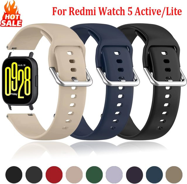 Lbiaodai Uhrenarmband Silikon, Xiaomi Redmi Watch 5 Active/Lite, Unisex - Bild 1
