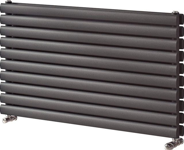 Ximax Heizkörper Fortuna Duplex Horizontal, Anthrazit, 58,4 cm Breite, 100 cm Länge, 995 Watt - Bild 3