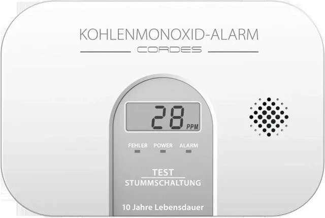 Westfalia Kohlenmonoxidmelder CC-4.100 mit LED-Display in Weiß - Bild 1