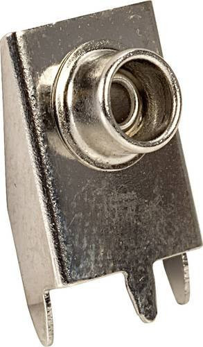 TRU COMPONENTS SNAP-ON Einzelkontakt für 9V Block Druckknopfanschluss, Farbe: Silber, L x B x H: 17 x 10,2 x 7 mm - Bild 1