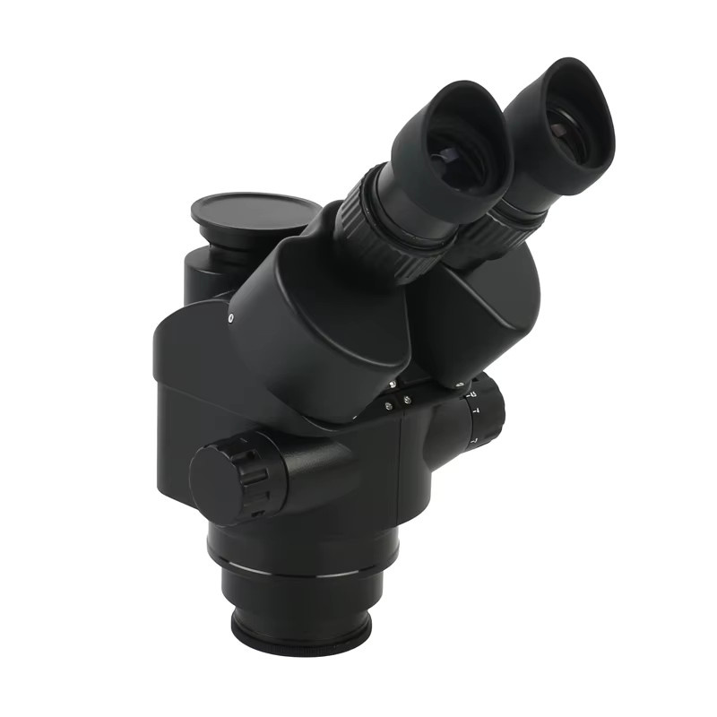 Eakins Trinokulares Stereomikroskop mit 55MP 48MP 4K HDMI USB Videokamera und drehbarem Universalarm-Ständer sowie 3,5X-180X Simulfokaler Zoom - Bild 3