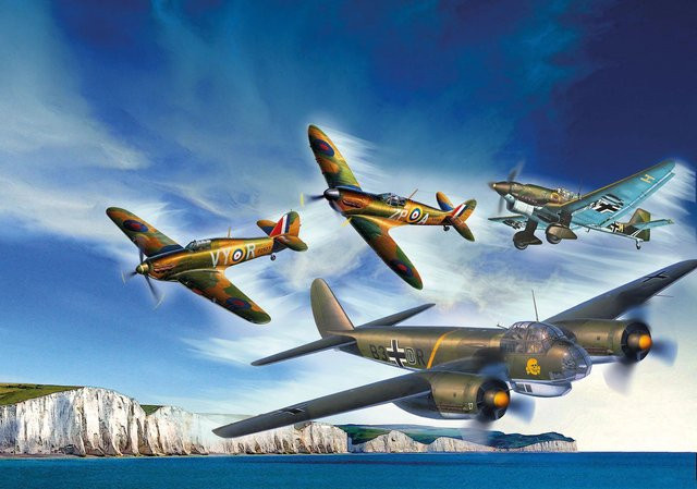 Revell Battle of Britain 85th Anniversary Set, Fahrzeuge, 1:72, ab 14 Jahren - Bild 1