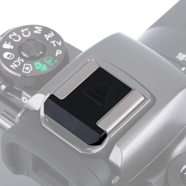Canon Kamera Blitzschuh Abdeckung Schutz Kappe in Schwarz für EOS R100 R5 R6 RP Rebel T8i T7i T7 T6i T6 T5i SL3 SL2 M50 M5 850D 800D 760D 750D - Bild 1
