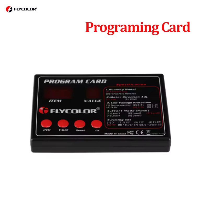 FLYCOLOR FlyMonster-Programmierkarte, elektronischer Geschwindigkeitsregler, Zubehör - Bild 2