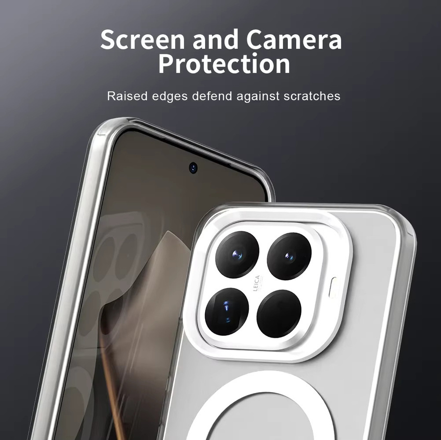 MagSafe Magnetische Schutzhülle für Xiaomi 17T Pro und 15T in Blau, Matt und Transparent mit Anti-Fingerprint- und Anti-Drop-Funktion - Bild 2