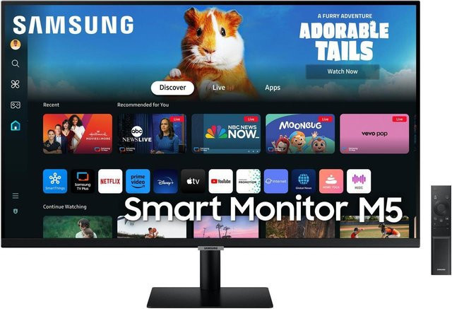 Samsung M50D Computer Monitor Full HD Schwarz 27 Zoll - Bild 1