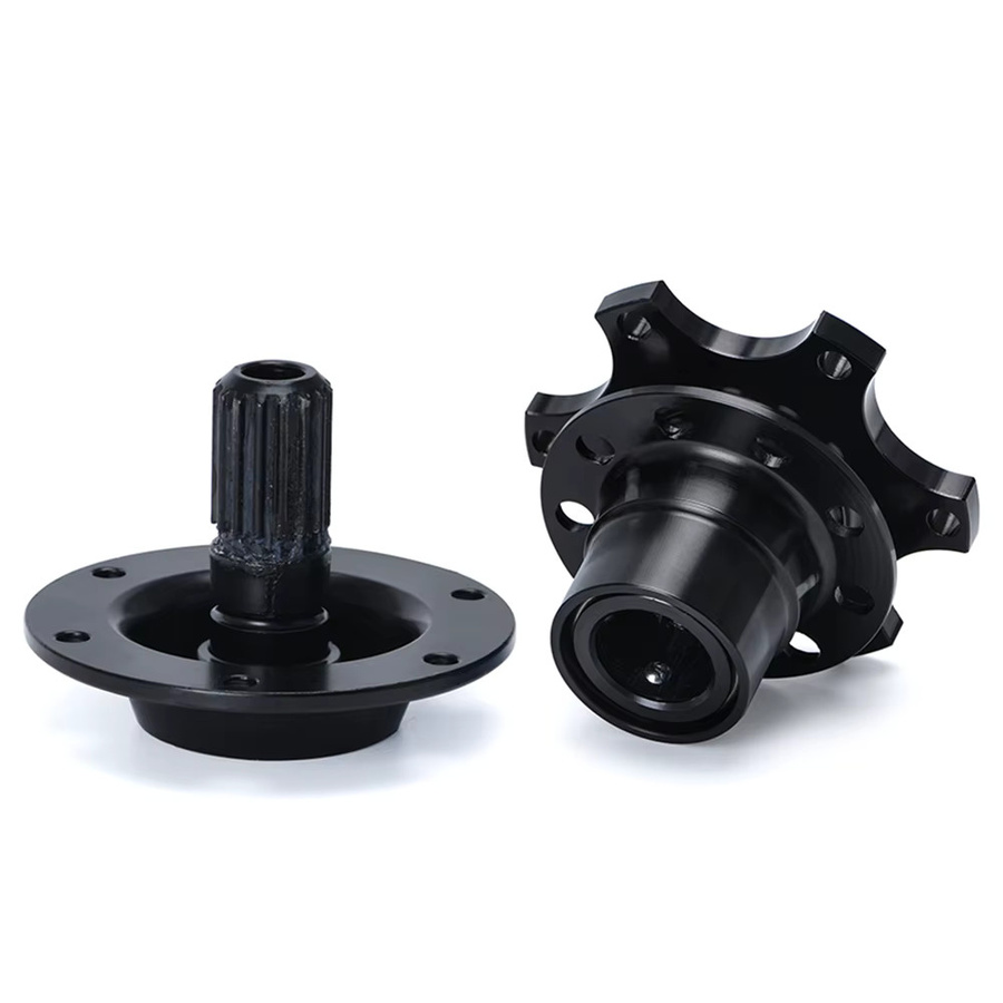 Lzone Universal Lenkrad Schnellspanner Nabe Boss Kit Radnaben Adapter für 6 Loch Lenkrad, Schwarz, JR3859 - Bild 4