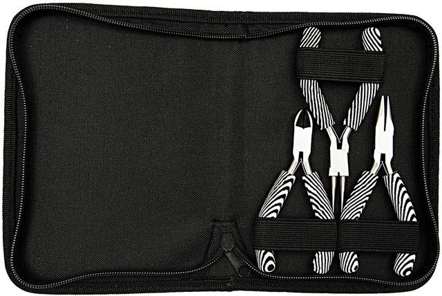 Rico Design Zangen Designset Zebra in Schwarz und Weiß, B: 28,5 cm, H: 19 cm - Bild 1