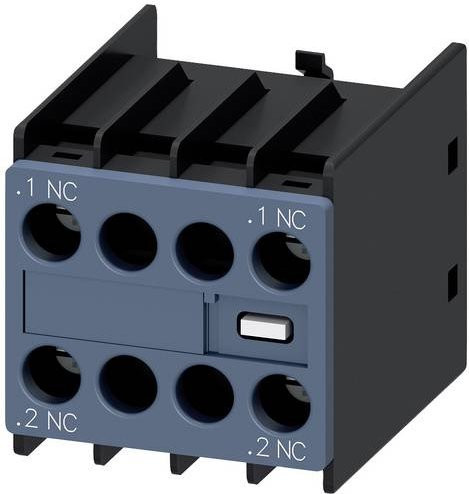 Siemens Hilfsschalterblock 3RH2911-1NF02 in Grau - Bild 1