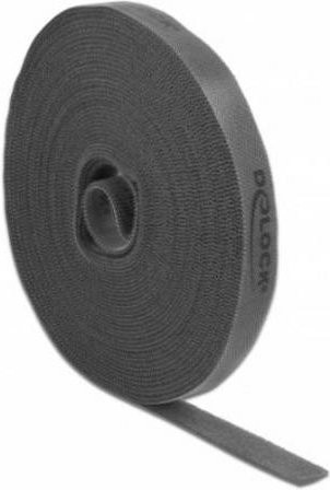 Delock 18385 Klettband Grau B: 15 mm, L: 15 mm - Bild 1