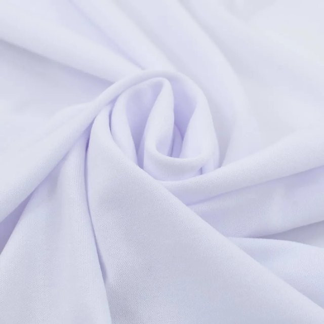 2er-Set vidaXL Stretch-Tischdecken aus Polyester-Elastan, rechteckig, Weiß, Breite: 150 cm, Tiefe: 74 cm - Bild 1