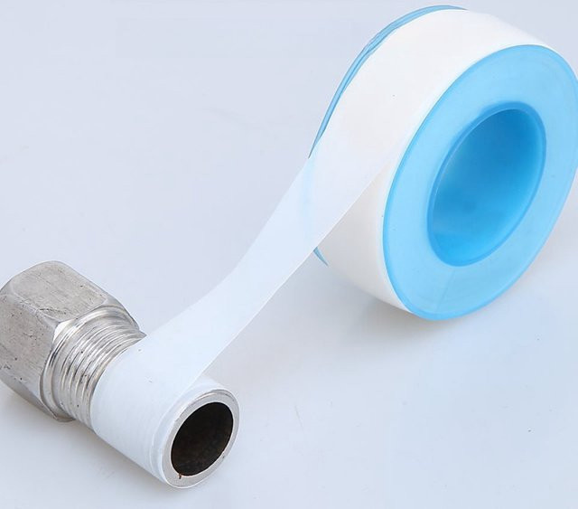 PTFE Teflon Dichtungsband in Weiß für die Abdichtung von Wasserhähnen, Sanitärinstallationen und Gasleitungen - Bild 1