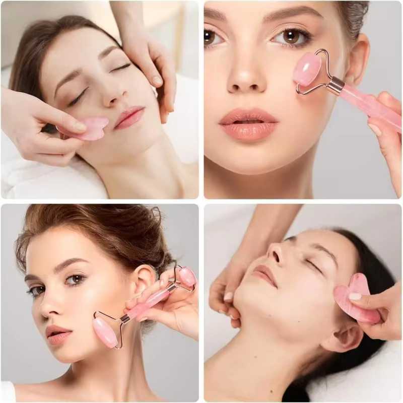 RUZOFO Gua Sha Gesichtsstein Massagegerät, Unisex - Bild 2