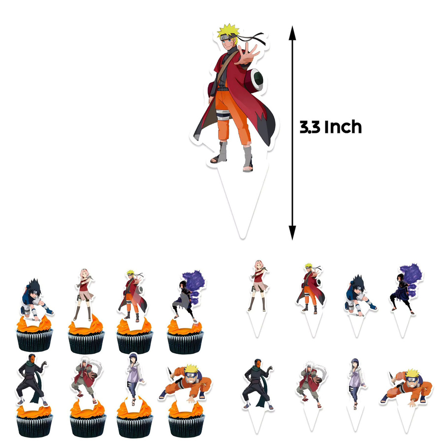 Bandai Naruto Figur, Kuchen Topper, Geburtstag Party Supplies - Bild 5
