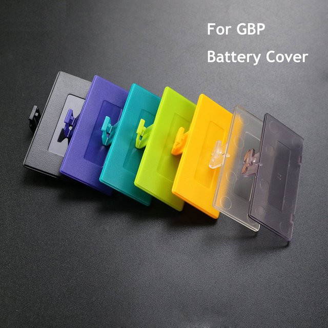 ChengHaoRan Ersatz-Batterieabdeckung für GameBoy Pocket Batteriedeckel Türgehäuse Shell für Retro-Konsolen - Bild 1