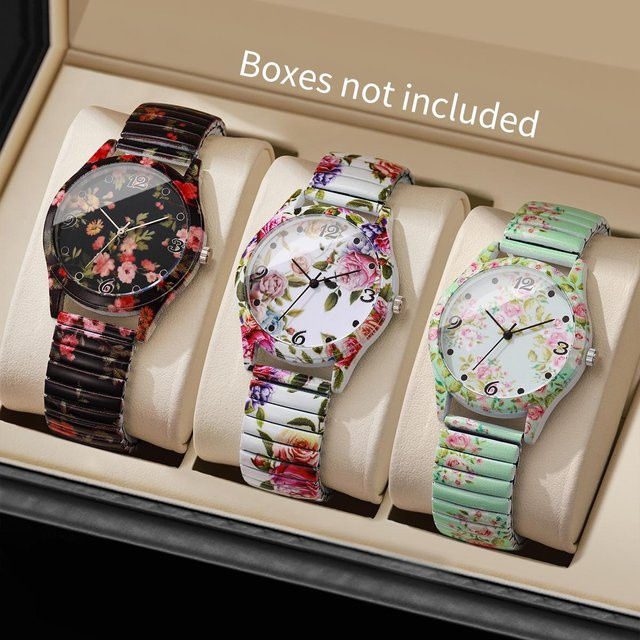 Dai Lanfu Schmuck-Set, Digitaluhr, Quarz, Edelstahl, Damen - Bild 1