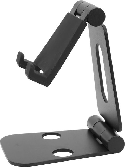 GoolRC Faltbare Handyhalterung und Tablet PC Stützrahmen für den Desktop in Schwarz - Bild 1