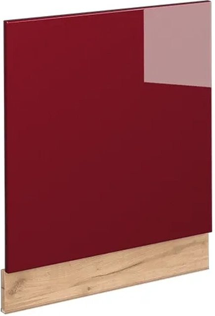 Vicco Geschirrspülerblende Fame-Line Eiche Rot Bordeaux Hochglanz Breite: 60 cm - Bild 2