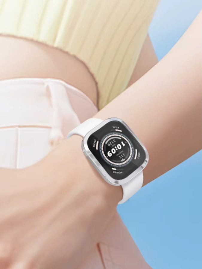 RMUTANE Schutzhülle für Amazfit Bip 6, TPU, transparent, Unisex - Bild 4