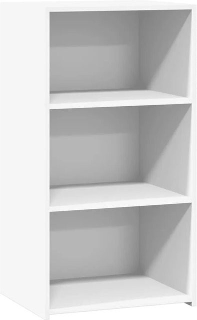 vidaXL Sideboard Weiß aus Holzwerkstoff, modern, B/T/H: 50 x 41 x 93 cm - Bild 1