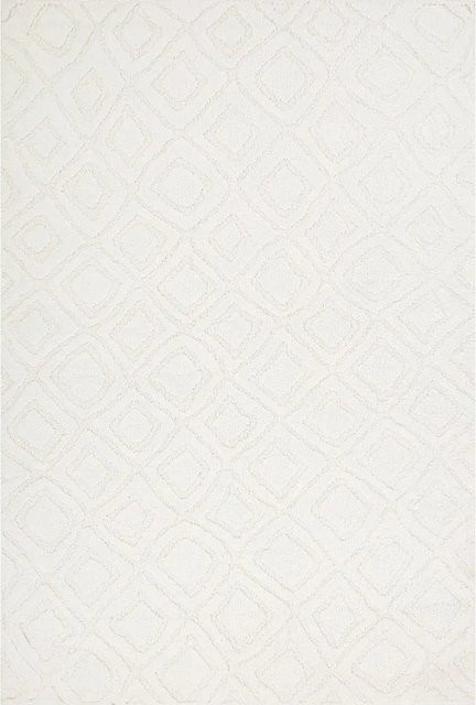 Art Universe Teppich Maui Pearl in Beige und Weiß, Modernes Geometrisches Design, B: 160 cm, T: 230 cm - Bild 1