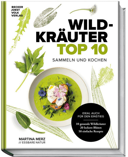 Wildkräuter Top 10. Sammeln und kochen von Martina Merz, gebundene Ausgabe - Bild 1