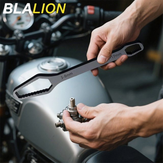 BLALION Universal-Torx-Schraubenschlüssel selbstspannend und verstellbar für 3-17 mm und 8-24 mm - Bild 1